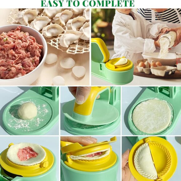 Multifunctional DIY Dumpling Skin Dough Presser(1 Pack(Any Color)) - Picture 4 of 11